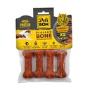Delibon BBQ Rawhide Dog Treat 7cm 4 pcs