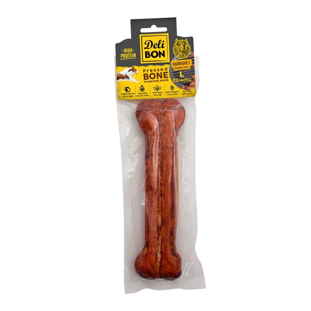 [EKO22CM1BARBECUE] Delibon Barbekü Kemik Köpek Ödül Maması 22cm 1 Adet