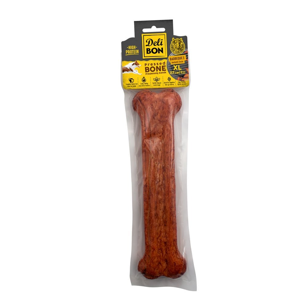 [EKO27CM1BARBECUE] Delibon BBQ Rawhide Dog Treat 27cm 1 pc