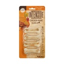 Delibon Gourmet Rawhide Chicken Filled Dog Treat 7cm 4 pcs
