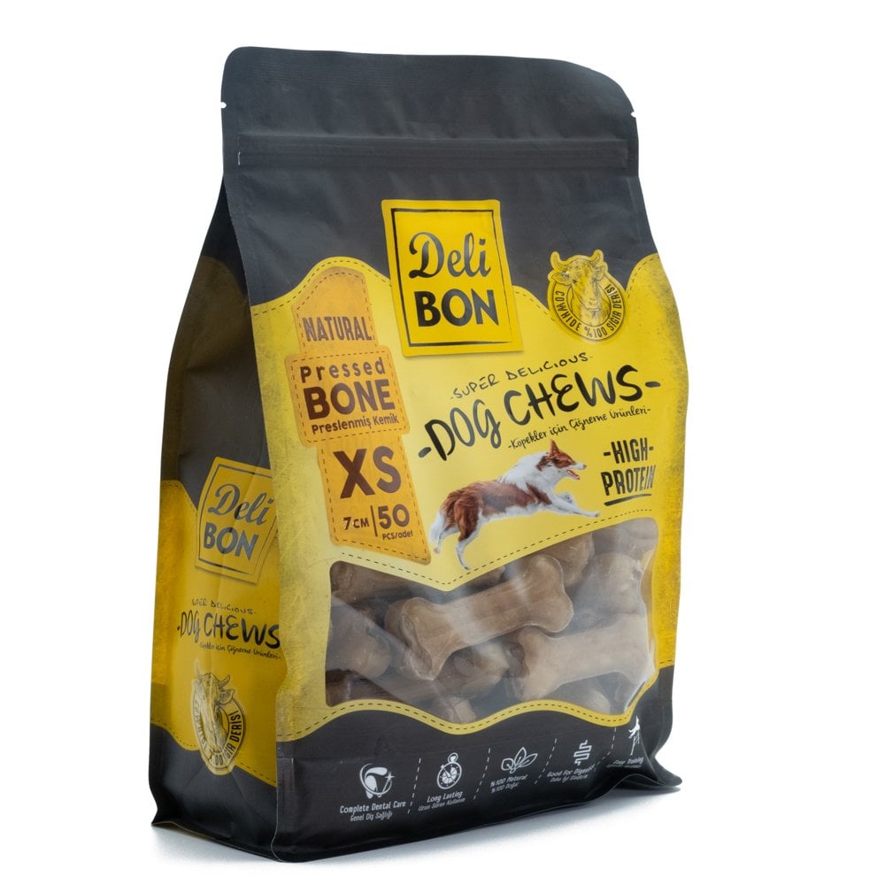 Delibon Rawhide Dog Treat 7cm 50 pcs