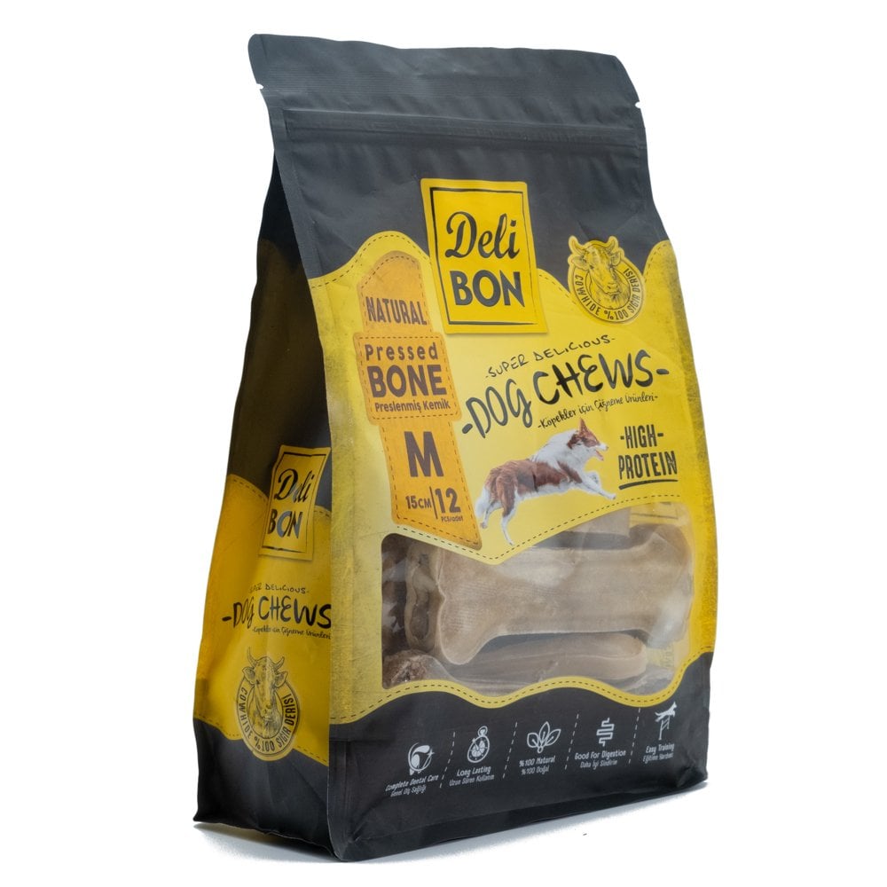 Delibon Rawhide Dog Treat 15cm 12 pcs
