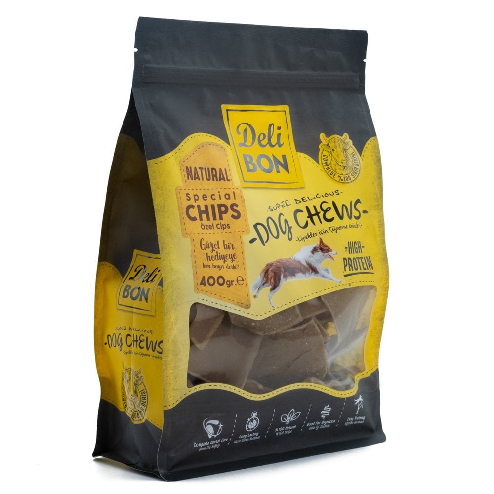 Delibon Rawhide Chips Dog Treat 400g