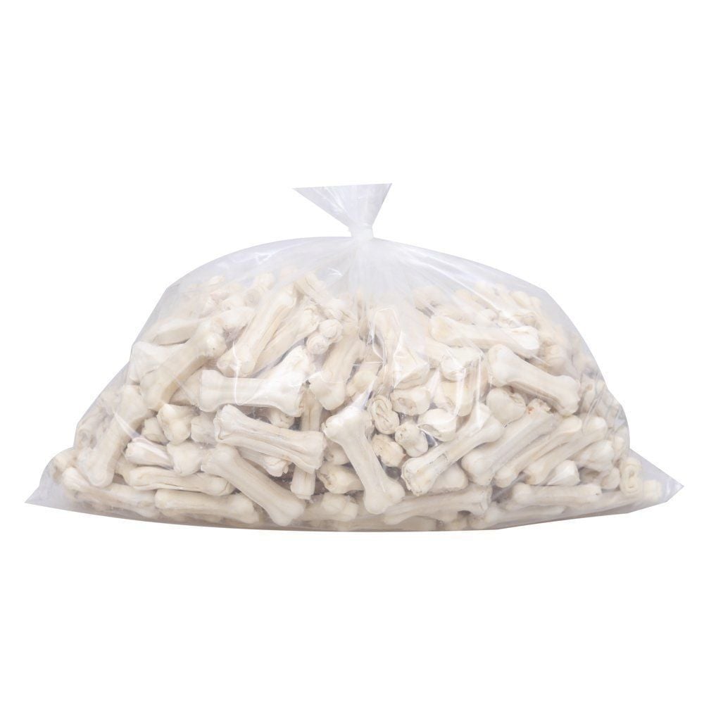 [7CMWHITE5KG] Delibon Rawhide Dog Treat 7cm 5kg (White)