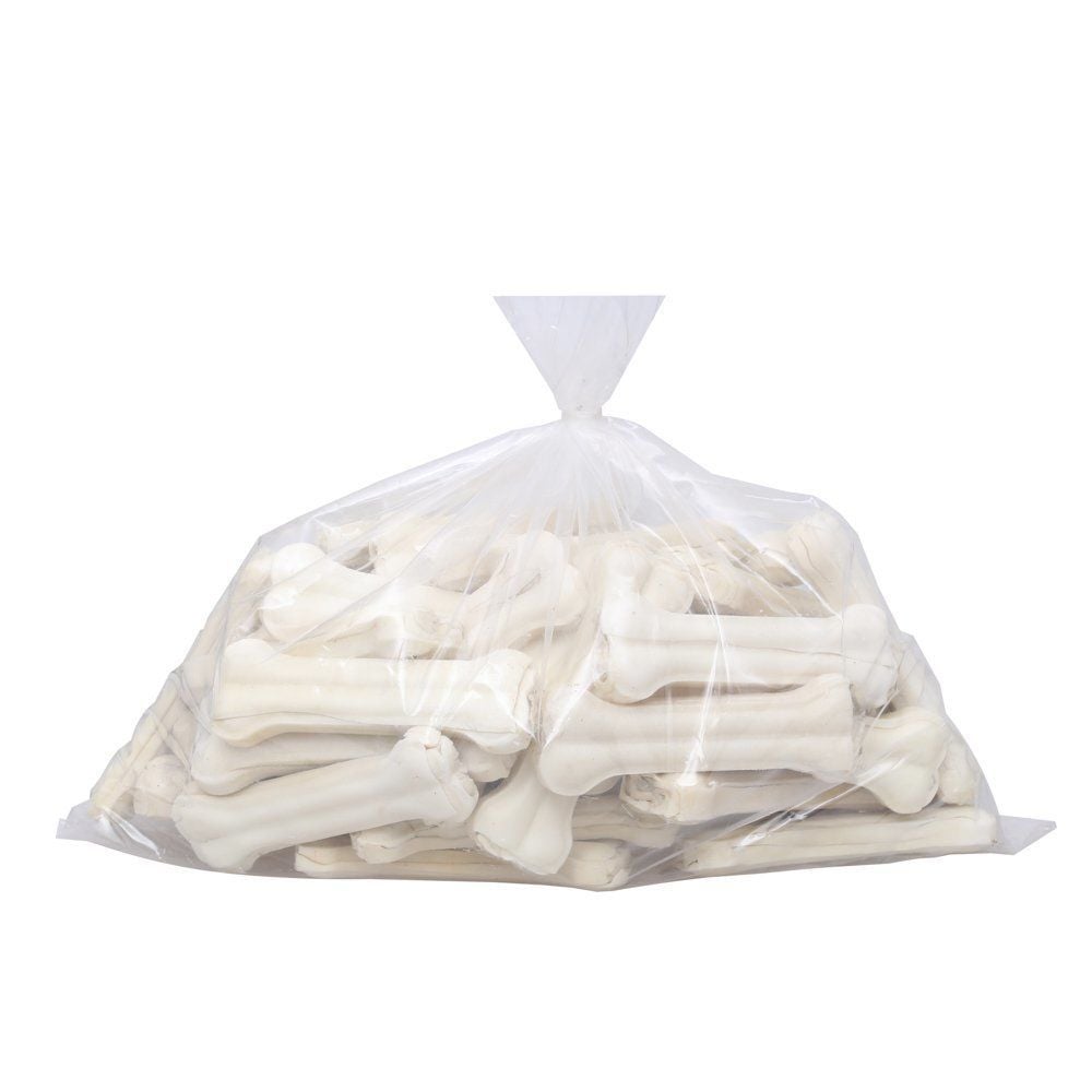 [15CMWHITE5KG] Delibon Rawhide Dog Treat 15cm 5kg (White)