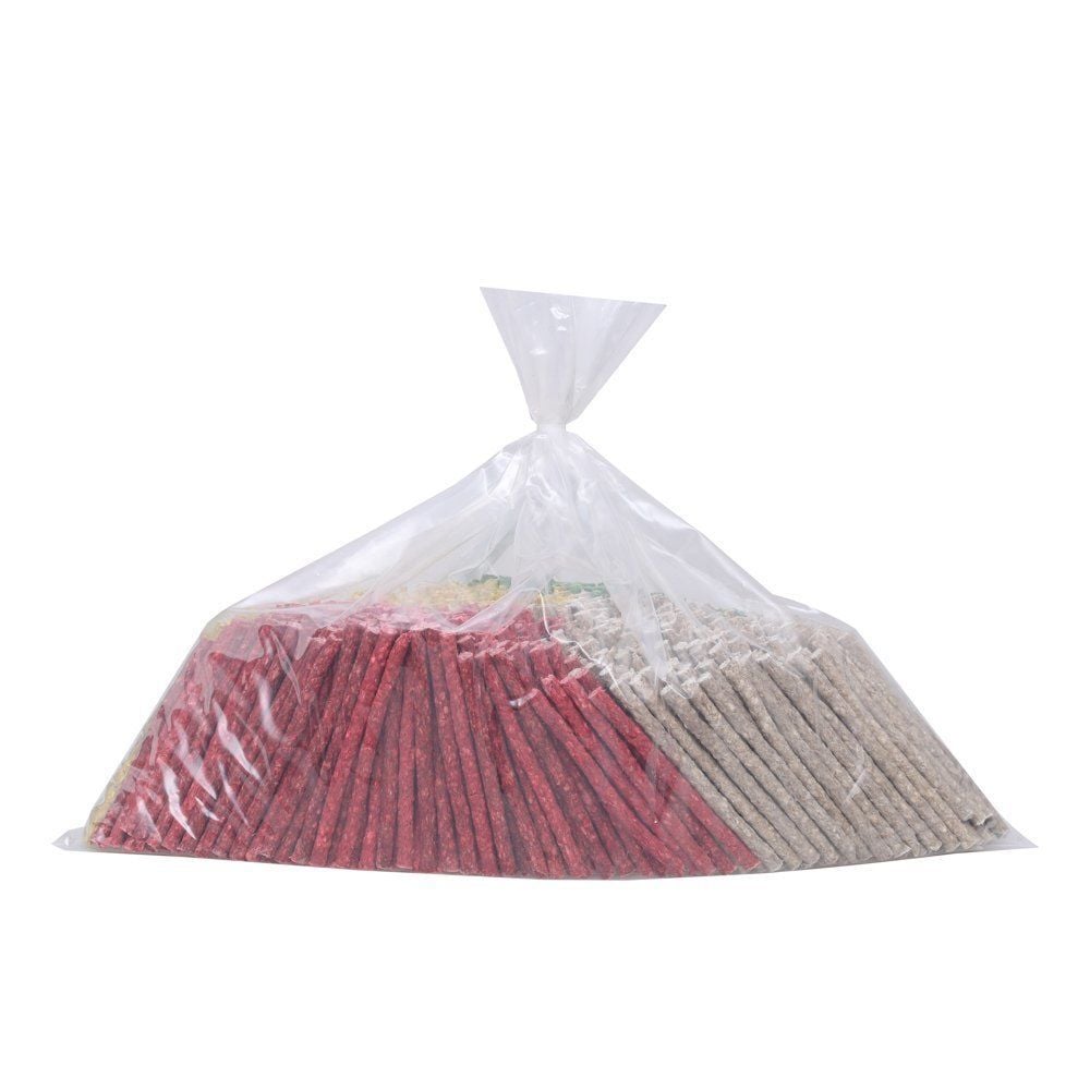 [INCEMUNCHYMIXCOLOR5KG] Delibon Rawhide Thin Munchy Stick Dog Treat 5kg