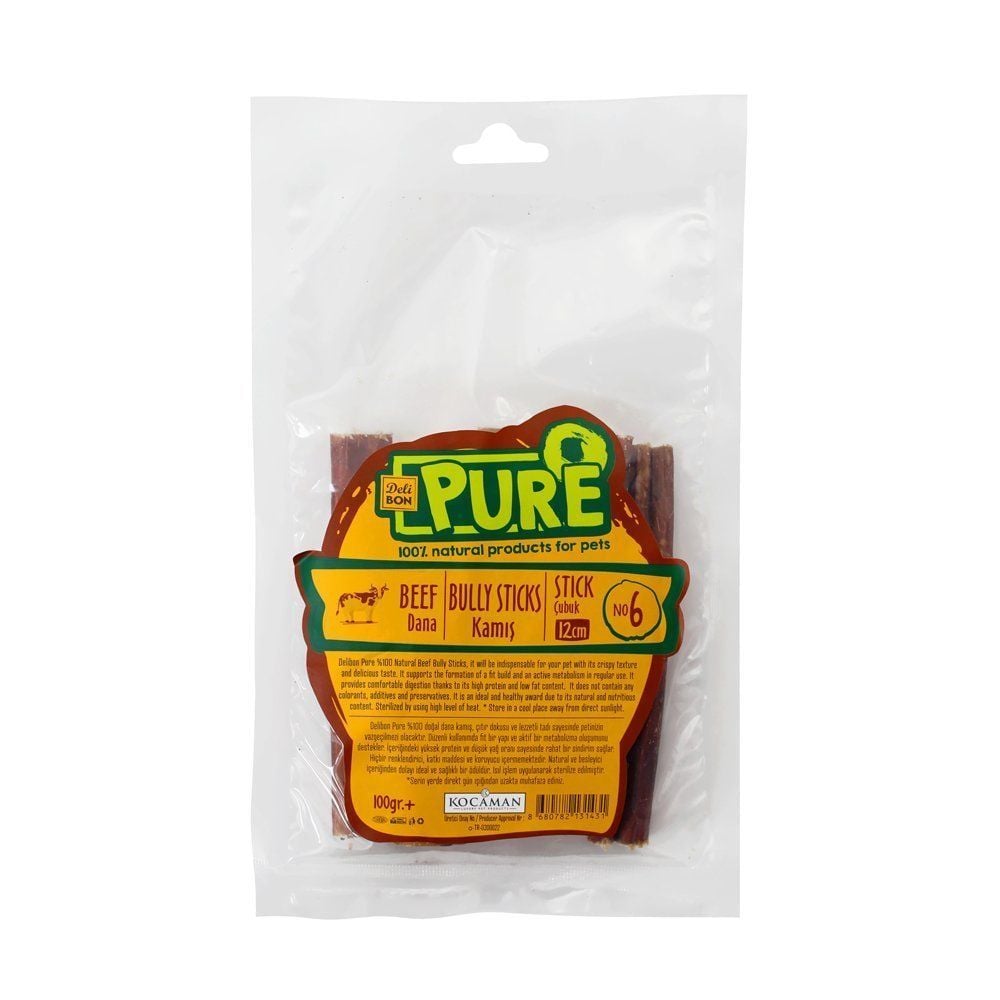 [DNAKMS12CMPARCA] Delibon Beef Pizzle Dog Treat 100g