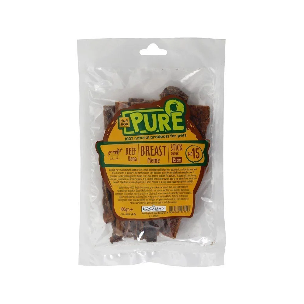Delibon Beef Udder Dog Treat 100g