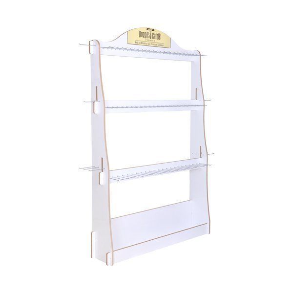 [MDF150WHITE] Doggie MDF Collar Products Display Stand 30x150x225cm