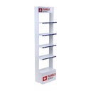 Purele MDF Cosmetics Products Display Stand 25x40x165cm
