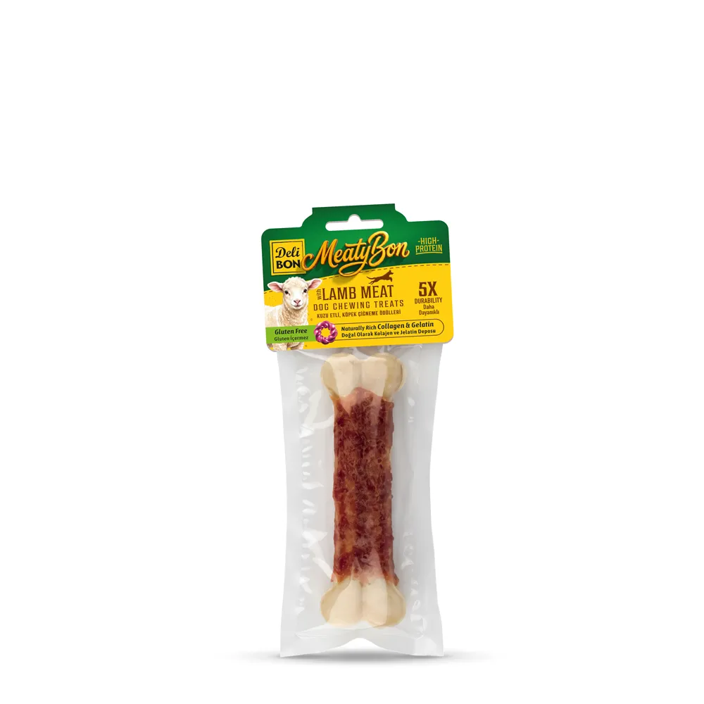Delibon Lamb Bone Dog Treat 15cm 1 Pc
