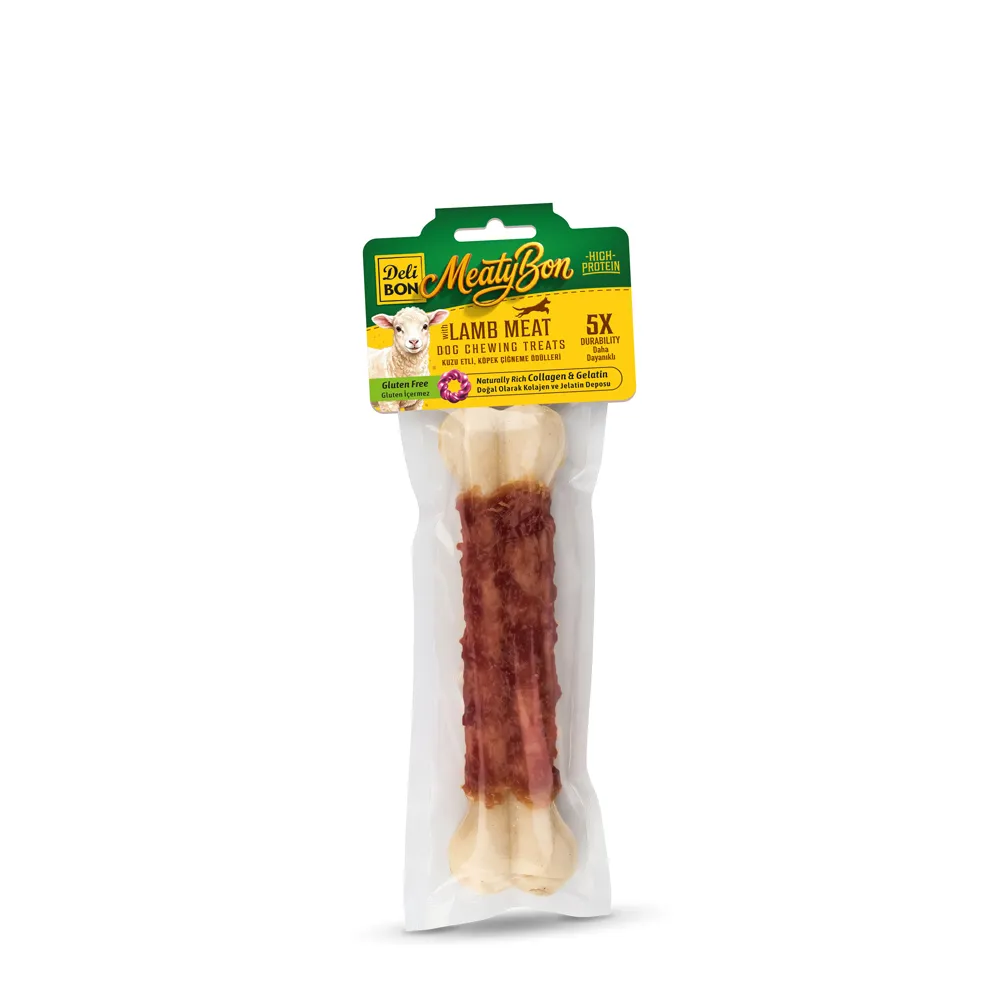 Delibon Lamb Bone Dog Treat 22cm 1 Pc