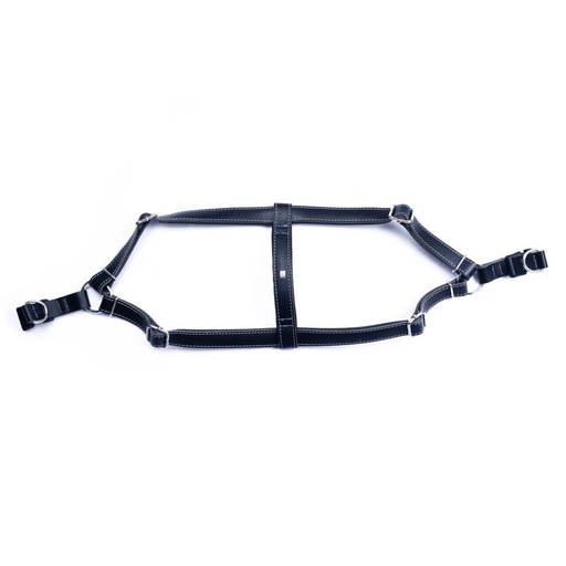 Doggie Ronin Deri Köpek Göğüs Tasması XL 65-75cm