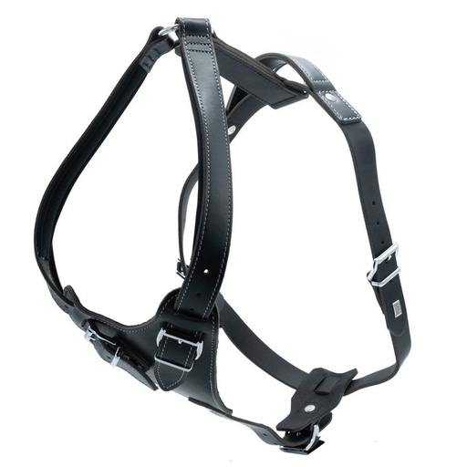 Doggie Dragon Deri Köpek Göğüs Tasması M 65-75cm