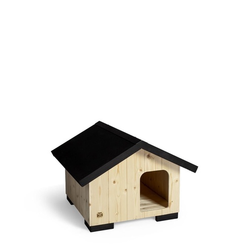 Doggie Rufu Ahşap Köpek Kulübesi S