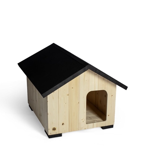 Doggie Rufu Ahşap Köpek Kulübesi L