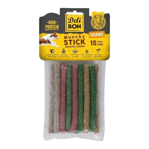 Delibon Munchy Çubuk Köpek Ödül Maması Kalın 15 Adet