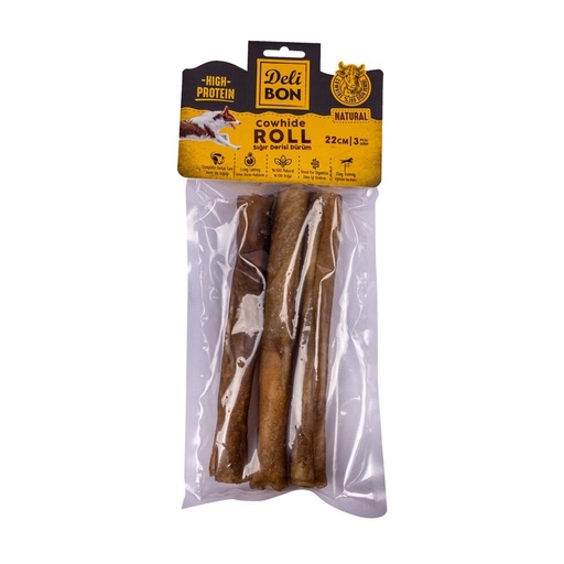 Delibon Dürüm Köpek Ödül Maması 22cm 3 Adet