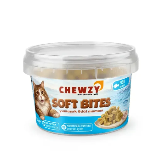 Chewzy Yumuşak Kedi Ödül Maması 130g